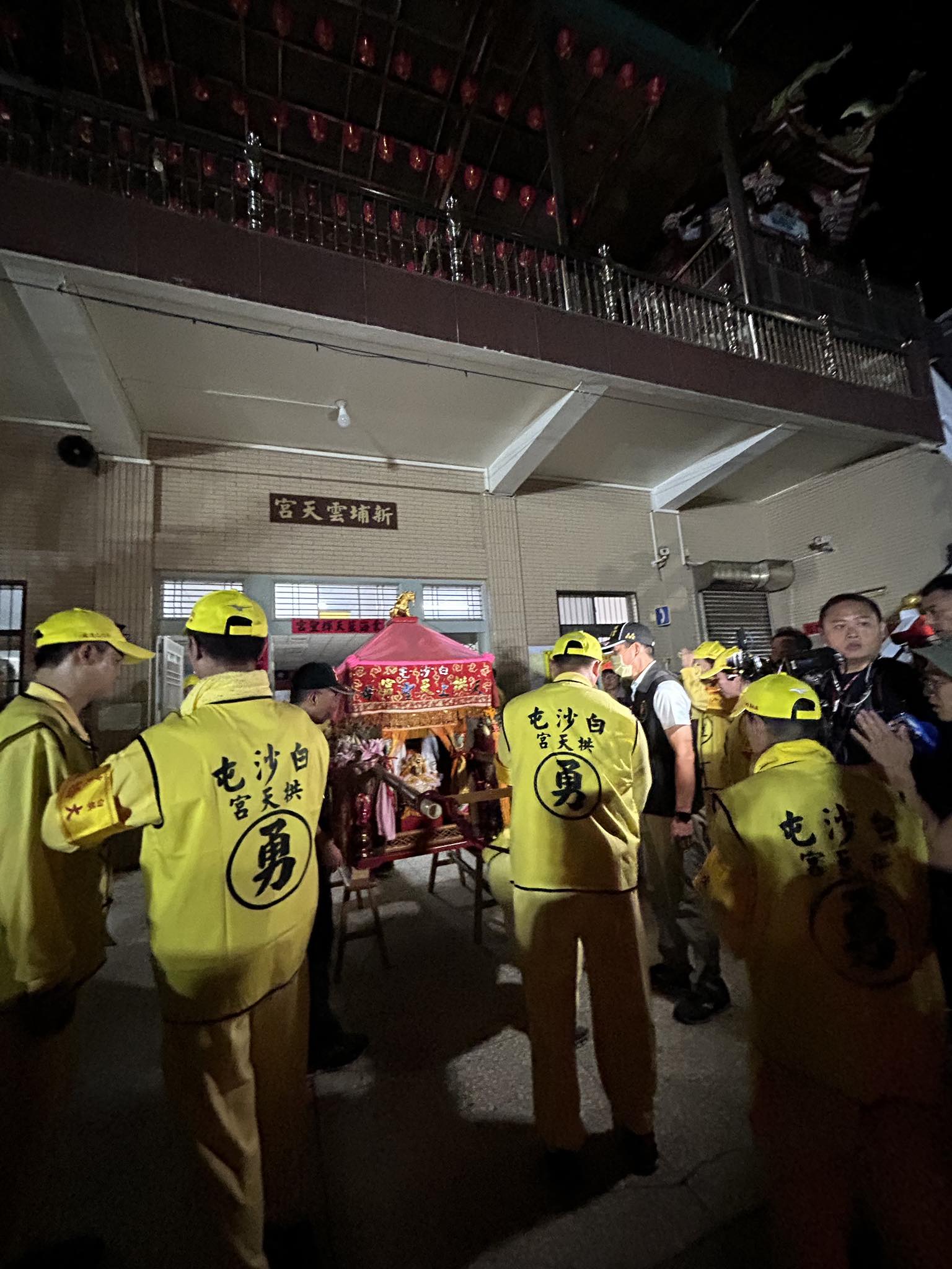 白沙屯媽祖-白沙屯拱天宮-白沙屯媽祖路線-白沙屯媽祖進香-新埔雲天宮