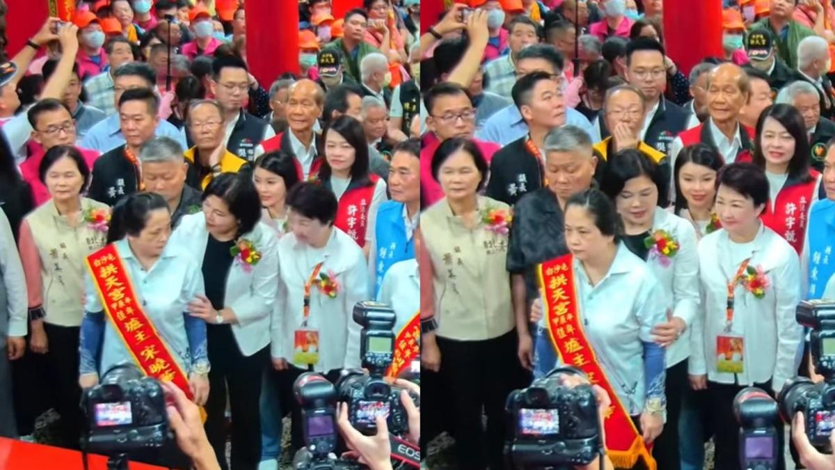 參香白沙屯媽祖!張麗善「移走拱天宮爐主」 出手畫面遭罵爆
