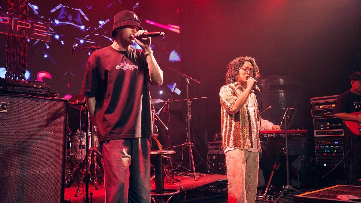 潘信維唱一半!陳零九突襲登台嚇壞他 金曲歌王也來了