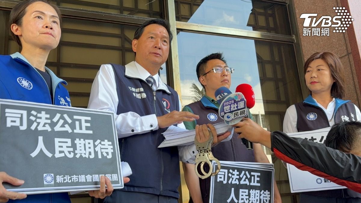 新北市議員洪佳君、林國春、王威元、陳儀君。（圖／潘千詩攝）