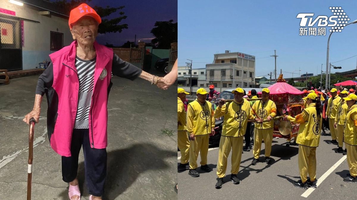 跟隨白沙屯媽祖20年！96歲「老菩薩」老年癡呆　仍執意同行