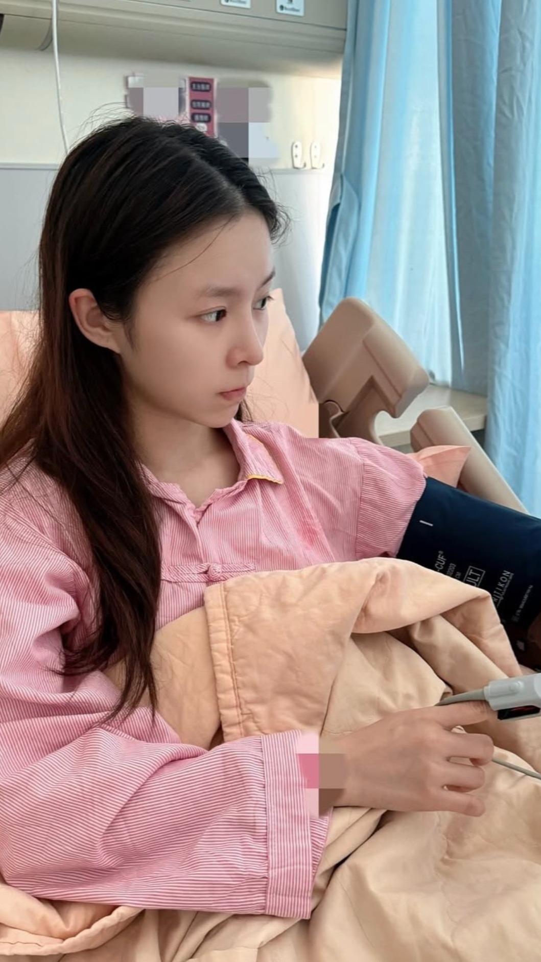 莊錠欣向粉絲報平安,表示自己已經好轉。(圖/翻攝自莊錠欣IG)