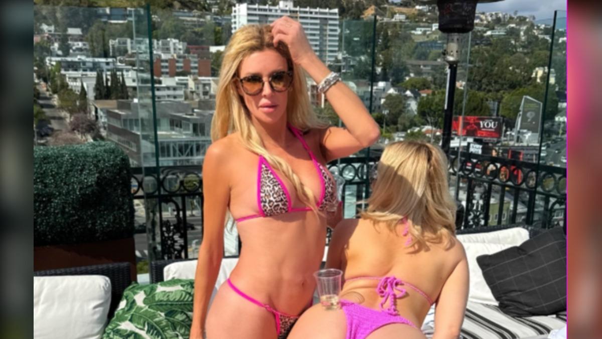 格蘭維爾(Brandi Glanville)和德克薩斯(Alexis Texas)。(圖/翻攝自IG@brandiglanville)