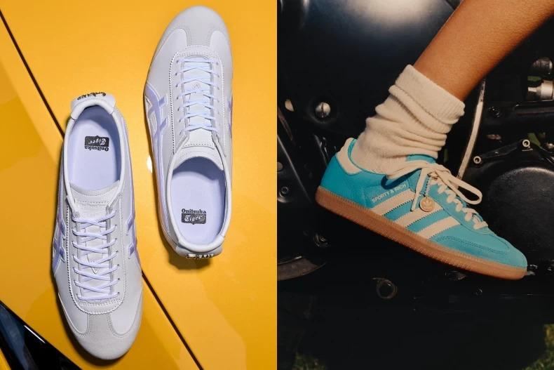 德訓鞋。(圖/Onitsuka Tiger、adidas提供)