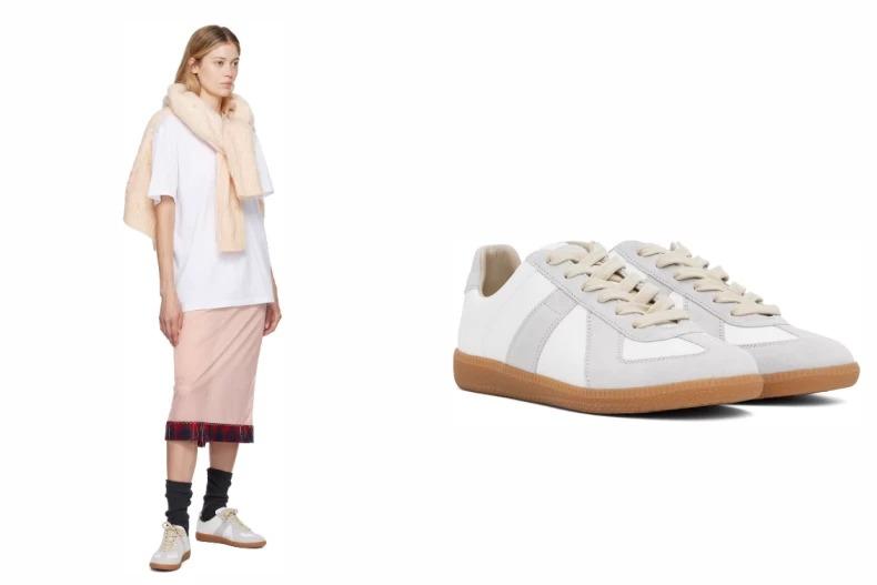 Maison Margiela Replica Low-Top Sneakers。(圖/Maison Margiela提供)
