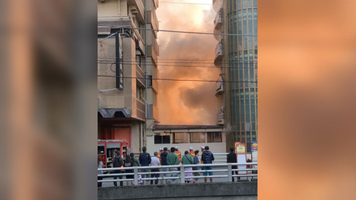 日本黃金週火警意外!熱海溫泉旅館大火 140人穿浴衣急逃