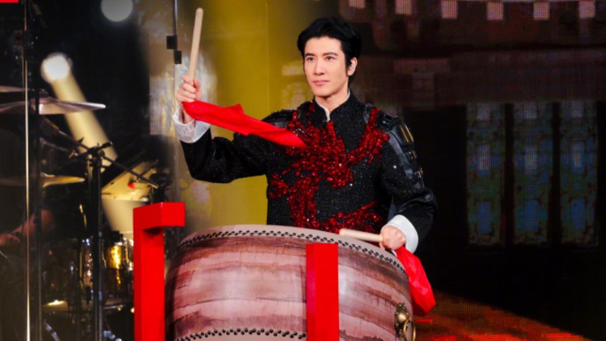 王力宏今晚將繼續在杭州開唱。(圖/翻攝自王力宏微博)