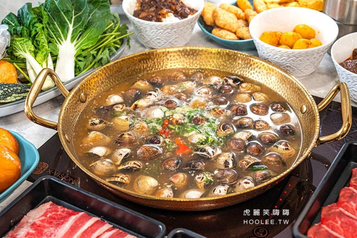 喜歡海鮮的朋友千萬不能錯過招牌「澳門卜卜蛤鍋」。(圖/「虎麗笑嗨嗨」提供)