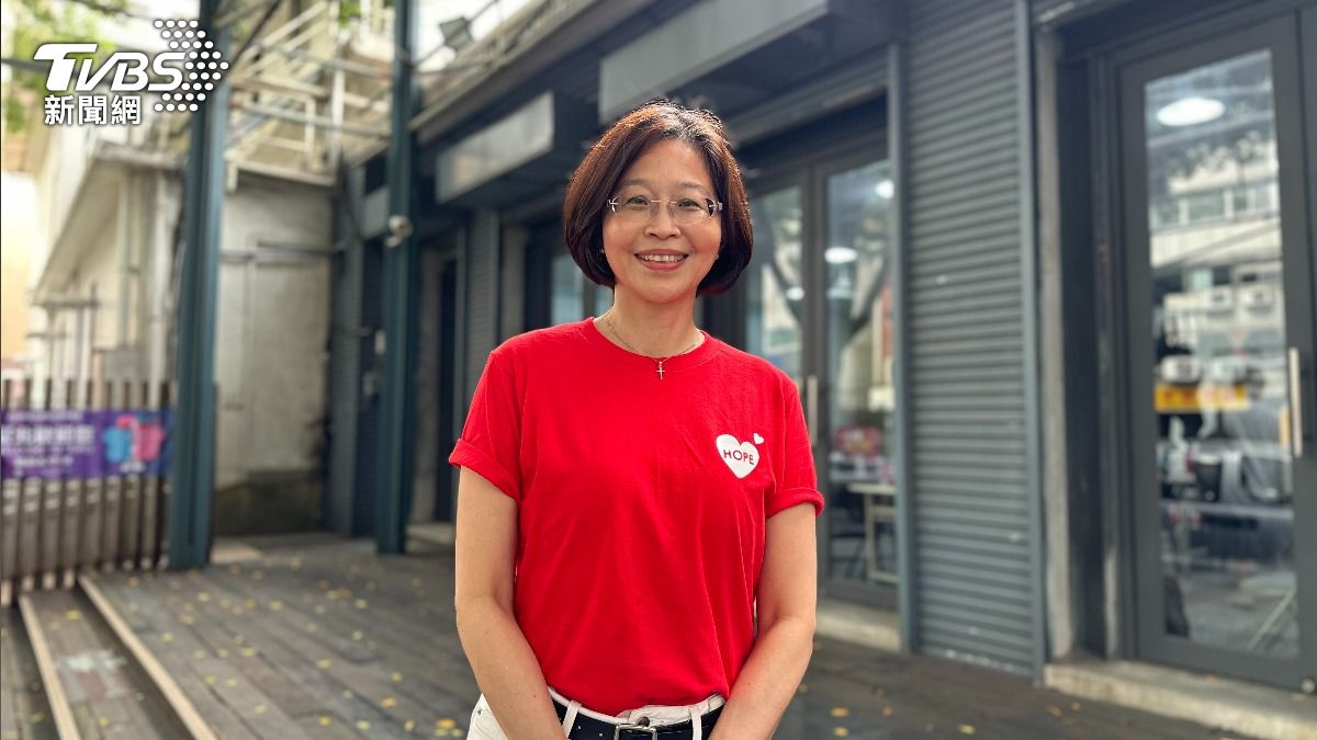 蒲公英希望基金會執行長李愛蓮。(圖/程子奕攝)