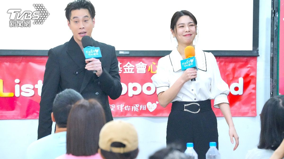 吳東諺與白家綺分享生命故事。（圖／藝起發光提供）