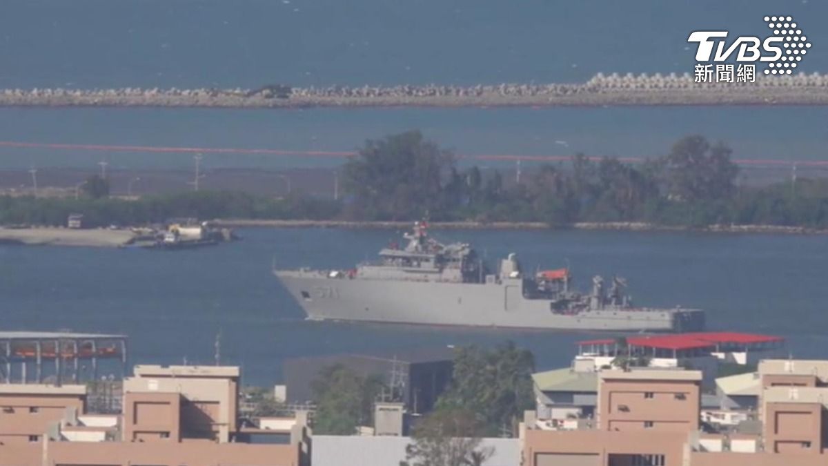 國造新型救難艦大武艦今年初已公開亮相。（圖／民眾提供）