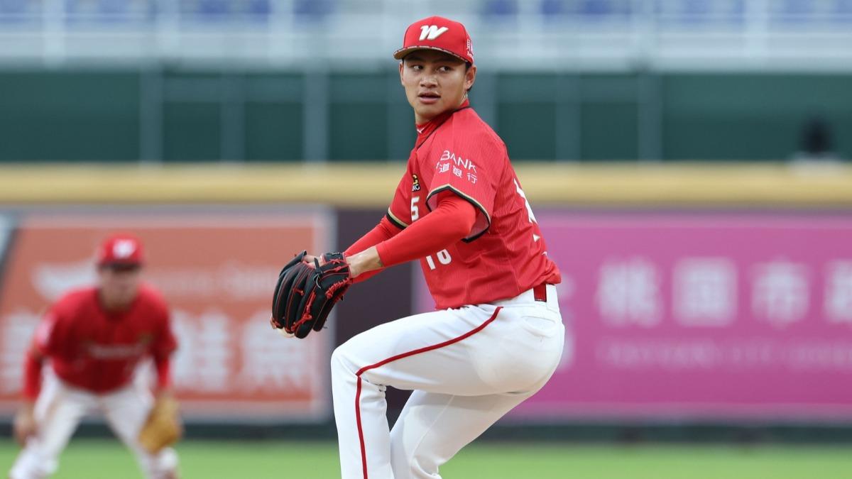徐若熙。(圖/翻攝自臉書@WC.DragonBaseball)