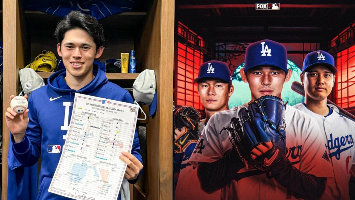 MLB/佐佐木朗希奪首勝「刷新大谷紀錄」 與野茂英雄並列