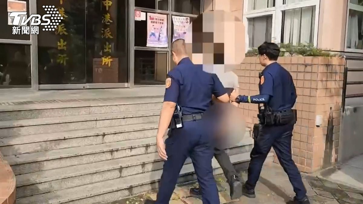 方姓通緝犯竊盜被逮捕。（圖／TVBS）