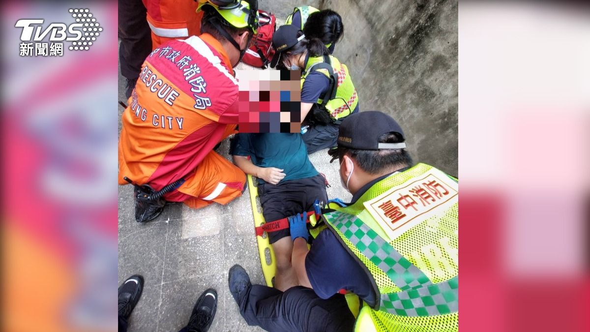 台中工安意外!35歲男裝冷氣失足 4樓墜至2樓遮雨棚