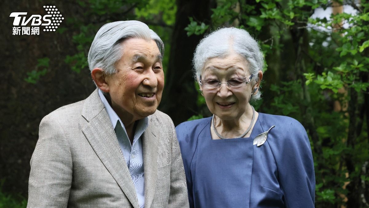 上皇明仁是日本歷代最長壽的天皇。（圖／達志影像美聯社）