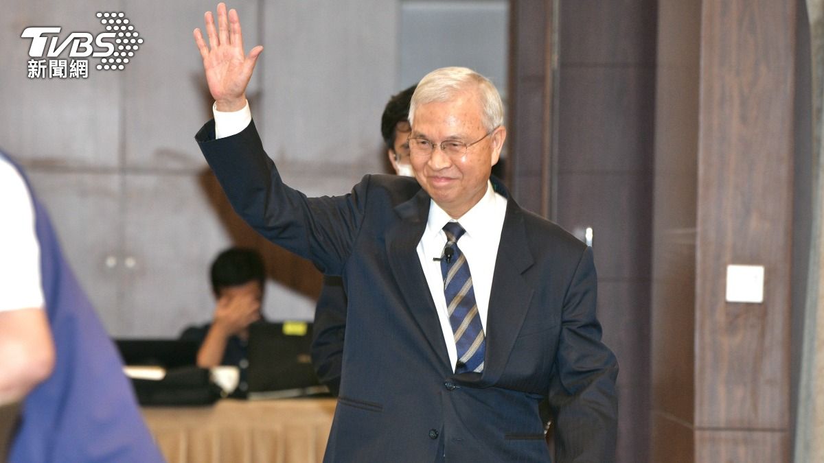 楊金龍強調,台灣並未參與台美經貿談判。(圖/胡瑞麒攝)