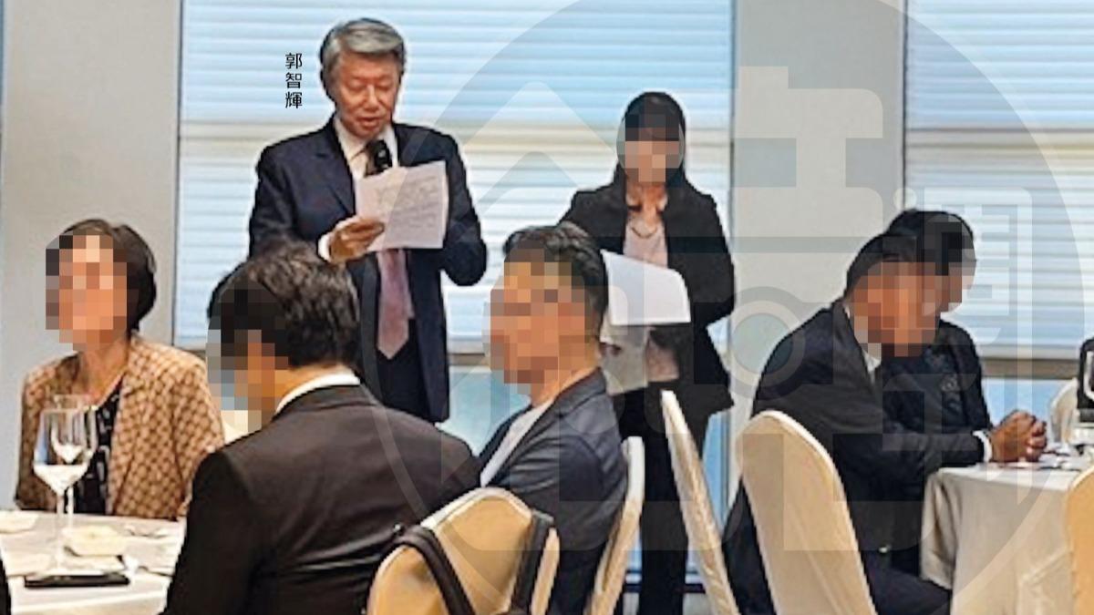 郭智輝圖利崇越／直擊！經濟部設宴辦在妻兒旗下餐廳　爆郭智輝圖利崇越