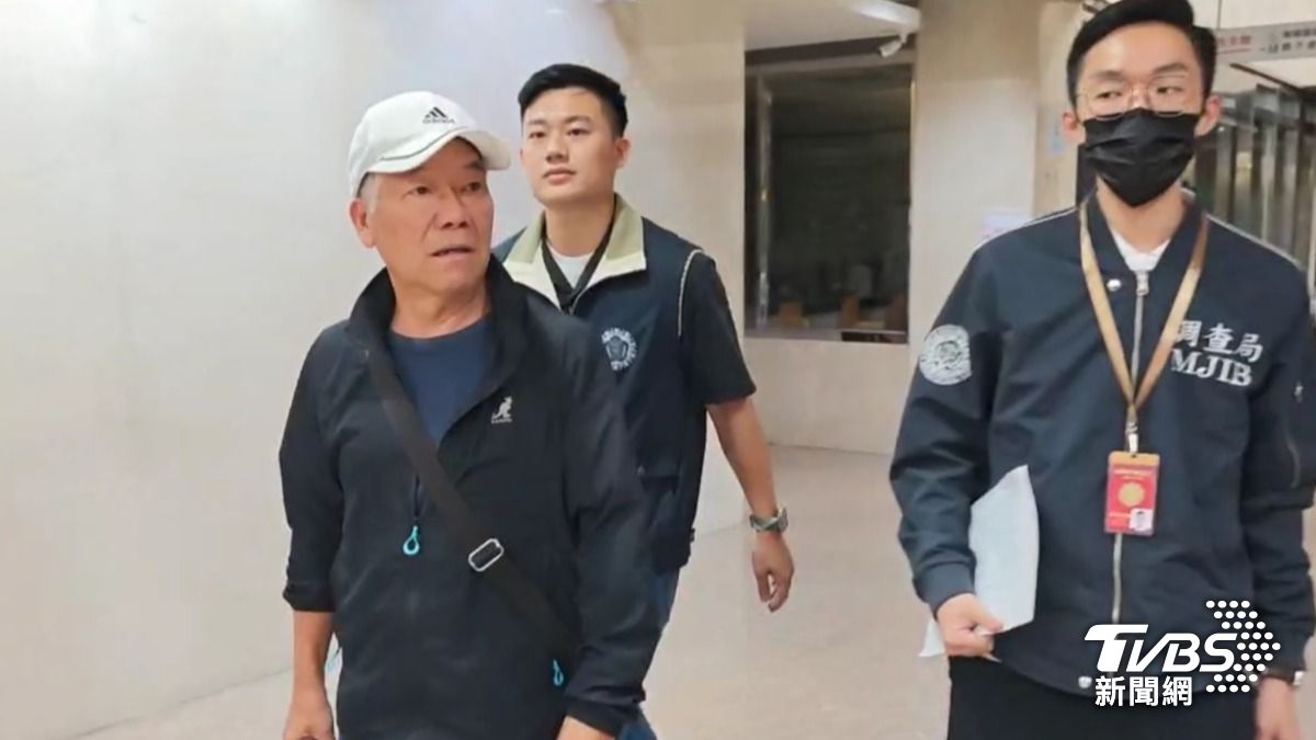 中華仁德推廣協會理事長葉東燦聲押禁見。(圖/TVBS)