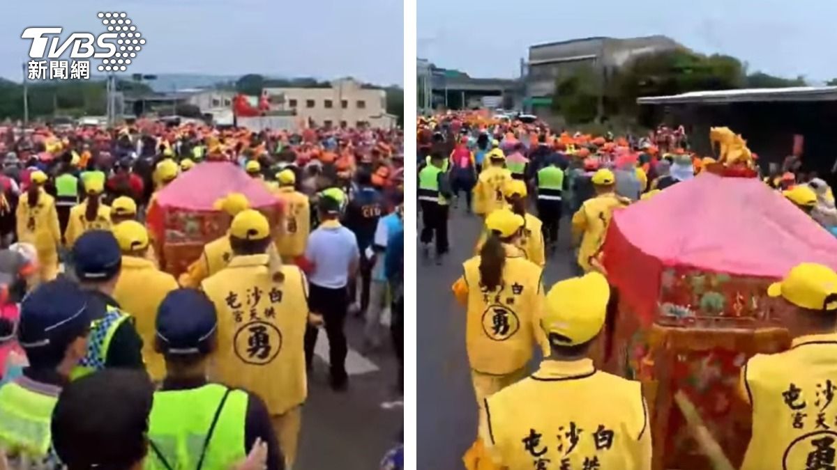 200年來首度進南投？白沙屯媽祖賜福　警交管路線一次看