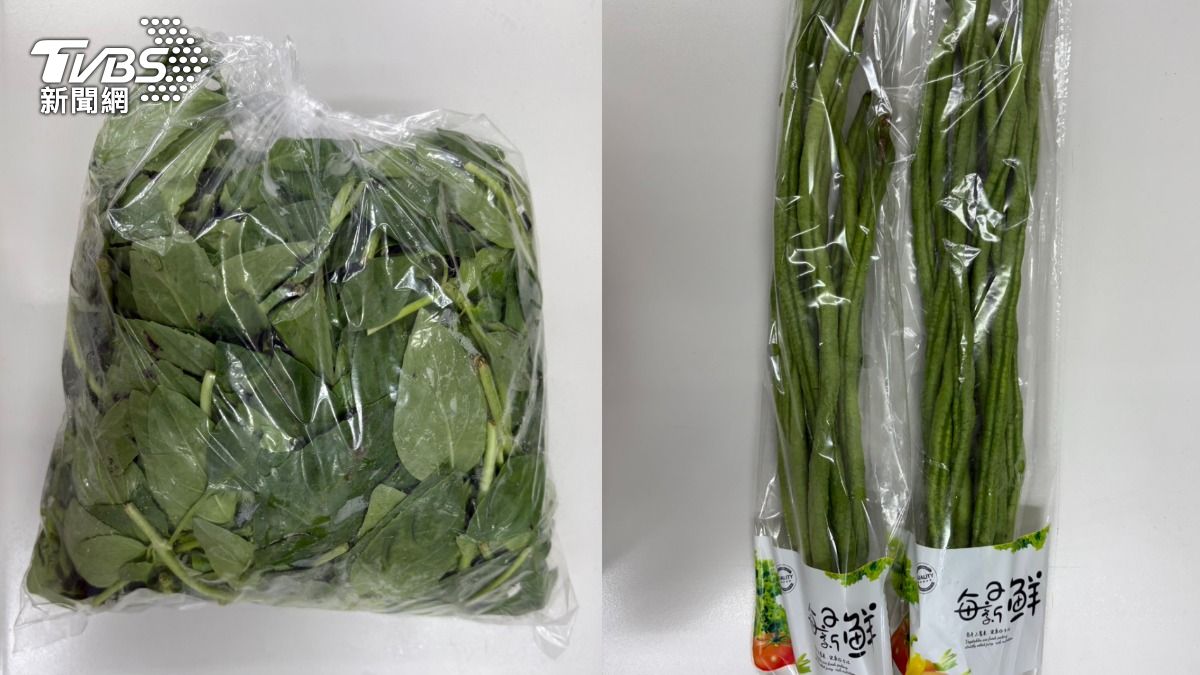 momo購物網的生鮮宅配店家,白梗九層塔(羅勒)及菜豆檢出農藥超標。(圖/TVBS)