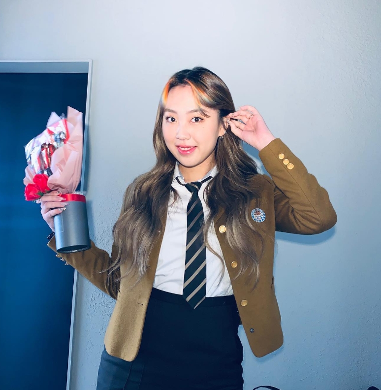 南韓女饒舌歌手李泳知在一個月內成功減重12公斤。(圖/翻攝自IG@youngji_02)