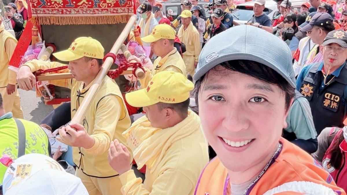 等18年翻身!男星追白沙屯媽祖當志工 狂發6萬份結緣品
