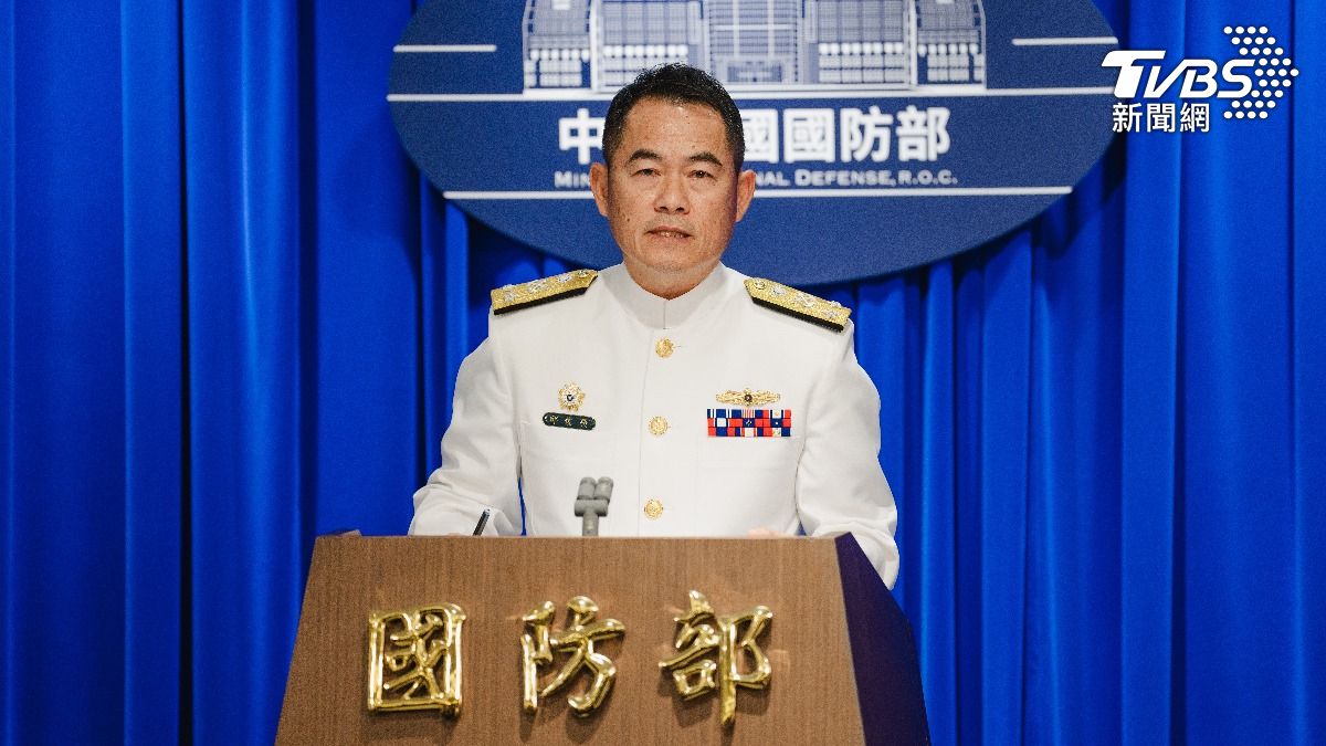 海軍司令部參謀長邱俊榮中將。(圖/國防部提供)
