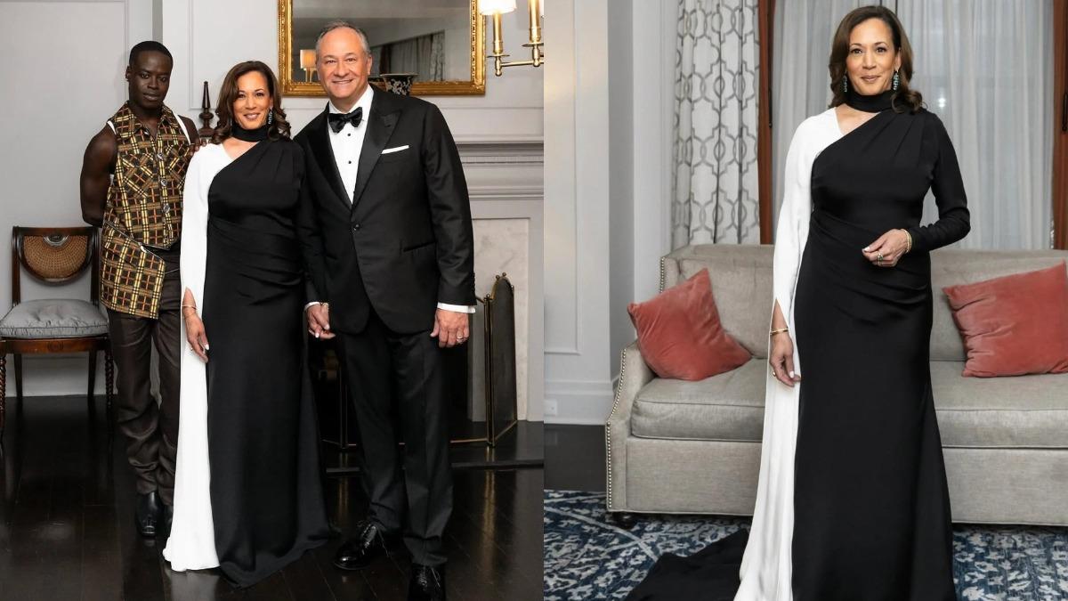 賀錦麗著優雅黑白禮服現身Met Gala 傳為重返政壇鋪路