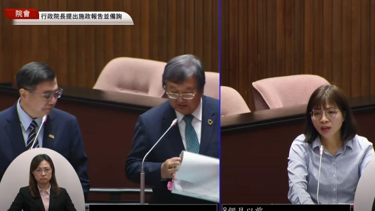 綠委質詢問這事 卓榮泰怒了!當場電邱泰源「為何進展如此慢」