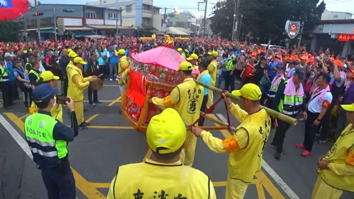 告別南投!白沙屯媽遇選擇題 猶豫5分鐘前往彰化