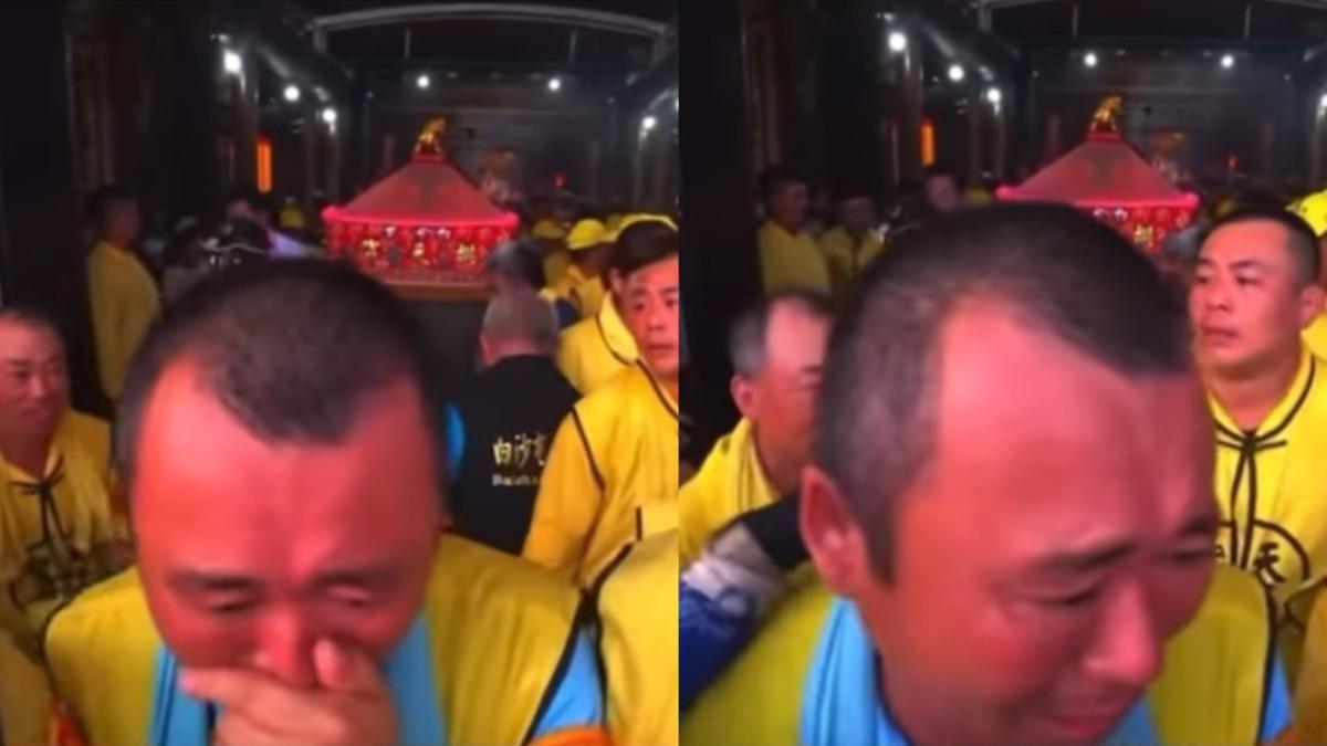 被海放7537m!頭旗香擔組扛香火爬山 爆哭:我們做到了