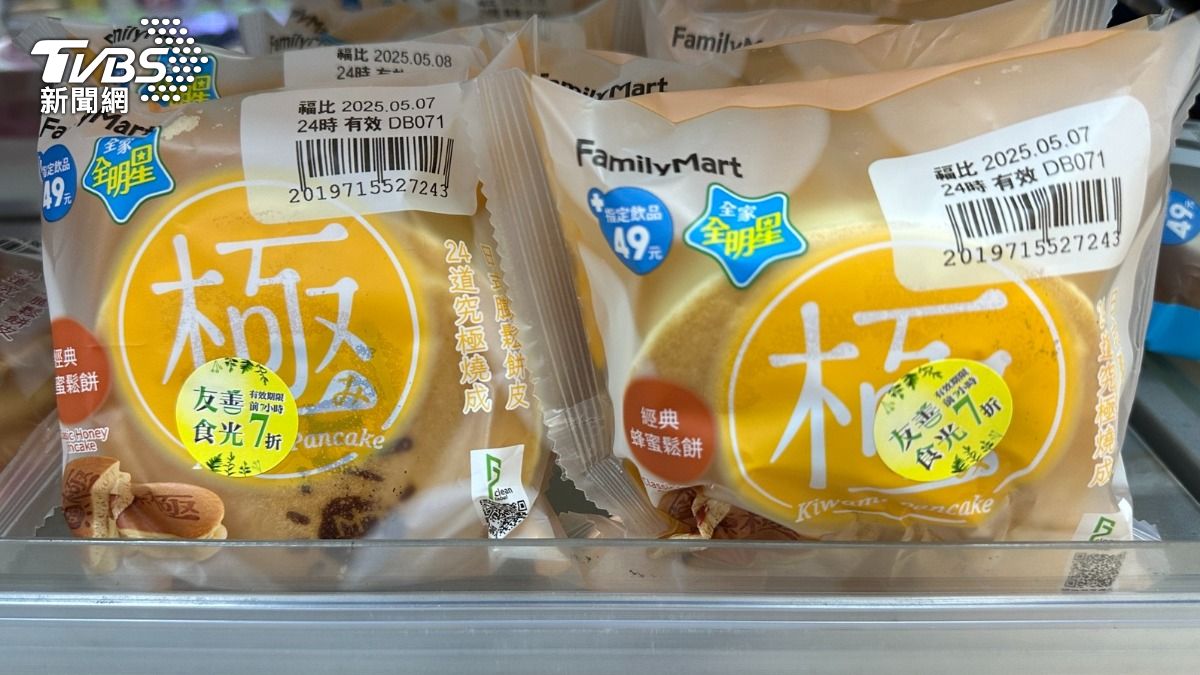 不只微波食品,麵包同樣也有七折優惠。(圖/蘇憶歡攝)