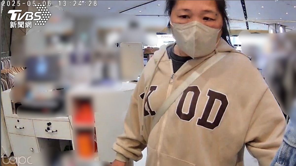 眉尾有痣女賊行徑曝！「一路偷到台中」　警通知到案她回：會找時間去
