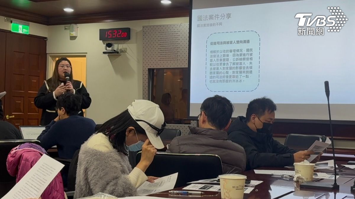 犯保協會台北分會主任王盈惇。（圖／潘千詩攝）