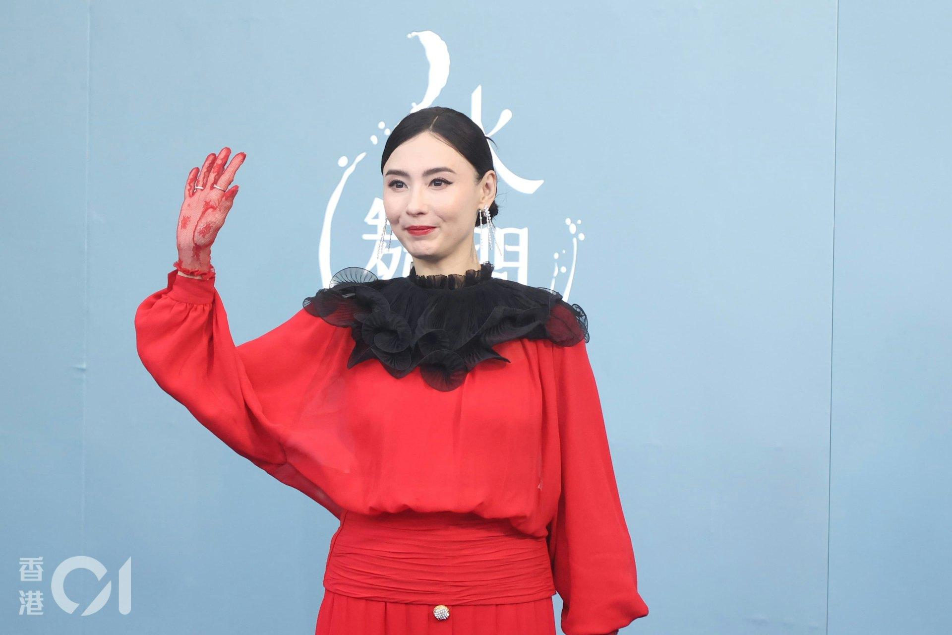 張栢芝難得出席公開活動,只見她狀態絕佳,高清鏡頭下仍保持頂級神顏美貌。(圖/香港01提供)