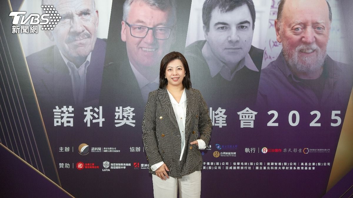 TVBS總經理劉文硯受邀出席諾科獎台北峰會超級貴賓之夜。(圖/華子琛攝)