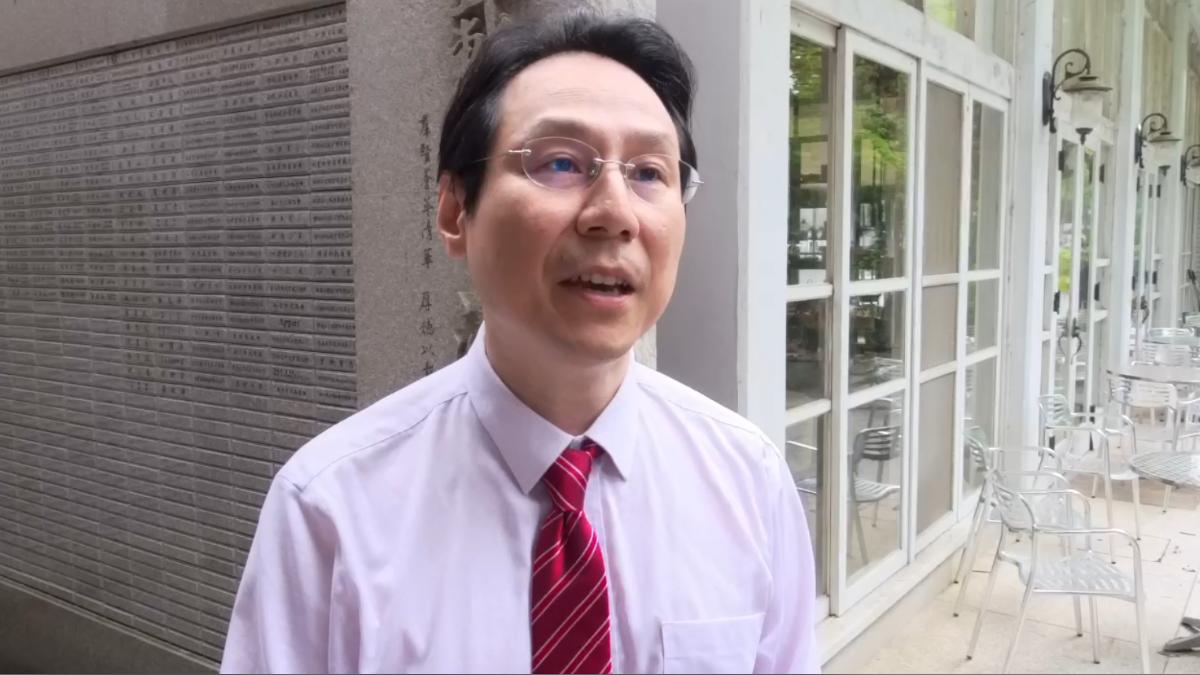 清華大學教務長巫勇賢。(圖/TVBS)