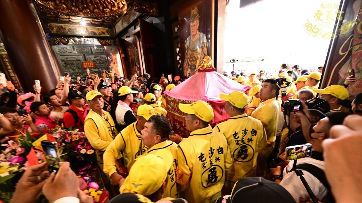 受天宮說明，有請示帝爺公並獲得允許，才開始準備接駕相關事宜。（圖／翻攝自受天宮臉書）