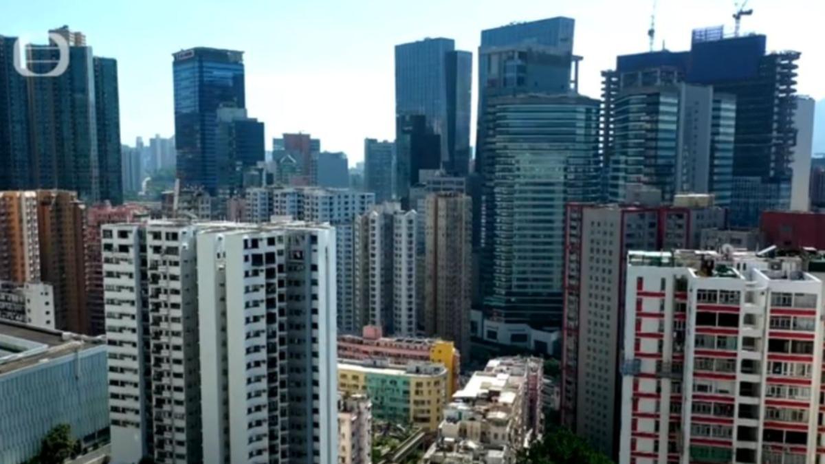 陸客香港旅遊兼看房,客源多自北京、上海。(圖/香港TVB新聞)