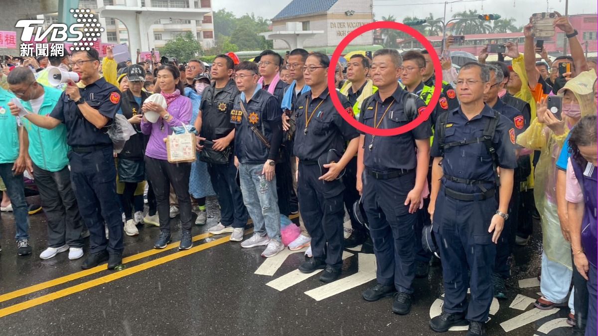 南投警分局長洪秋賢。(圖/TVBS)