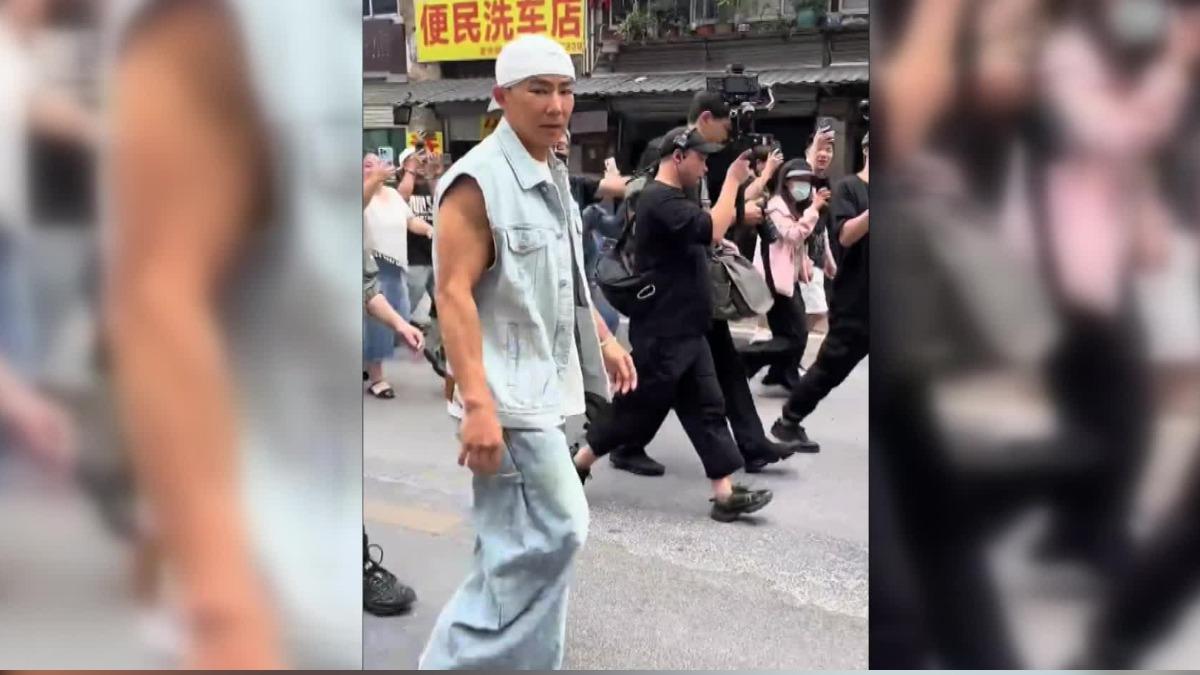 劉畊宏惹上「清場拍攝」爭議。（圖／取自微博）