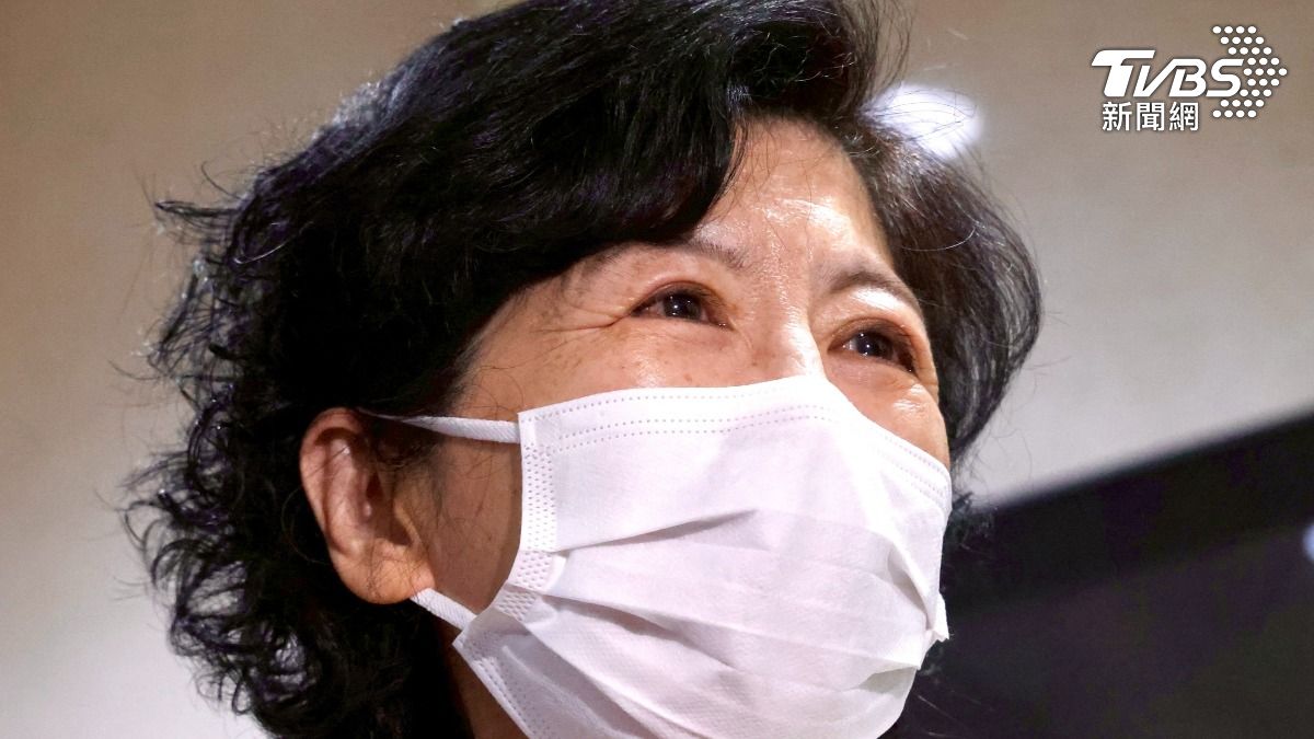 柯文哲夫人陳佩琪堅持先生奉公守法,談到柯的病況再度眼眶含淚。(圖/華子琛攝)