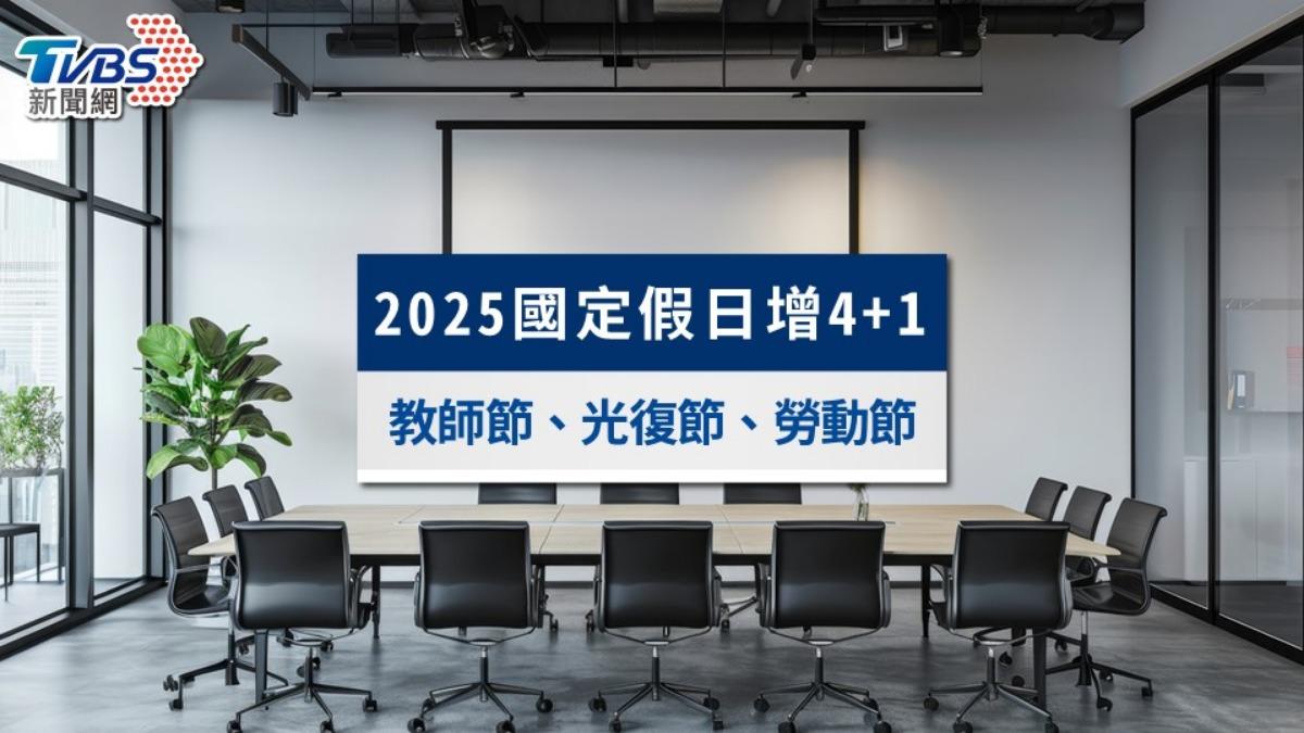 2025國定假日增4+1天!全民放假日期、實施時間與完整清單一次看