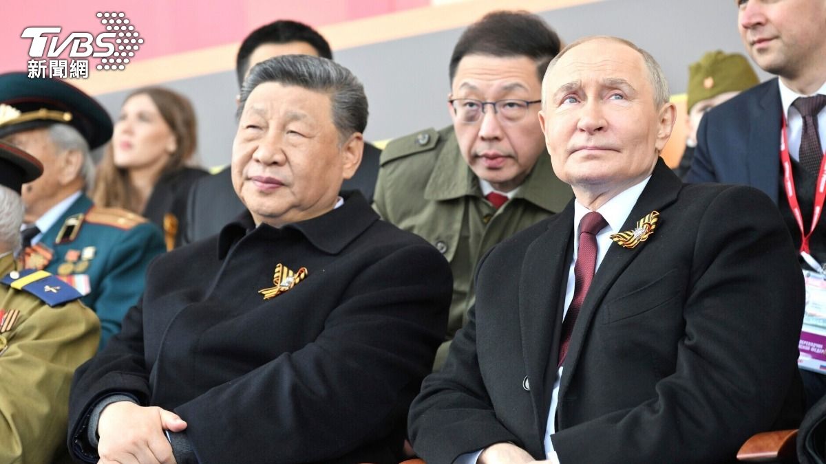 與習近平並肩!俄閱兵亮「作戰無人機」 普欽號召民眾支持攻烏