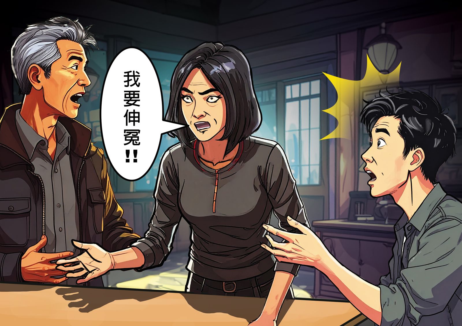 曾姓少女的屍體被發現後,她的姨媽自稱被附身,哭喊著要伸冤。