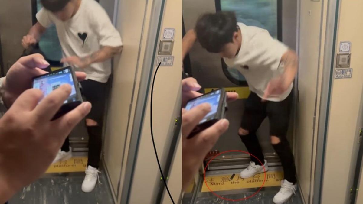 台鐵車廂吸喪屍菸彈狂抖?男子家屬稱「感冒畏寒才在抖」