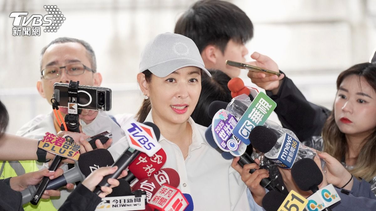 賈永婕受訪。（圖／華子琛攝）