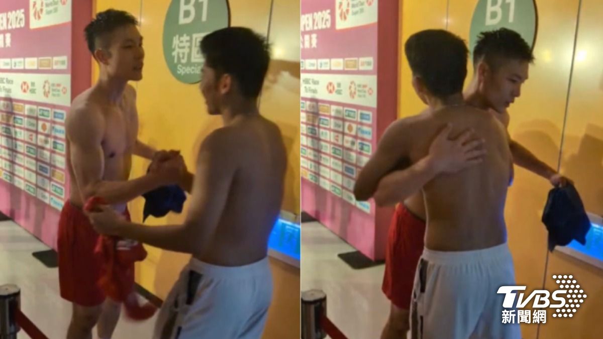 台北羽賽/暖!周天成打哭17歲印尼黑馬 賽後主動交換球衣