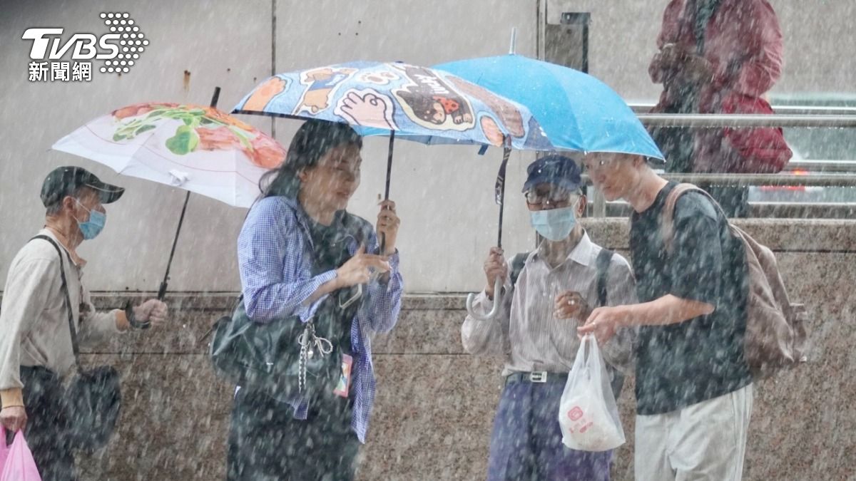 天氣/梅雨鋒面發威「今日風雨最大」 強風影響這些地區